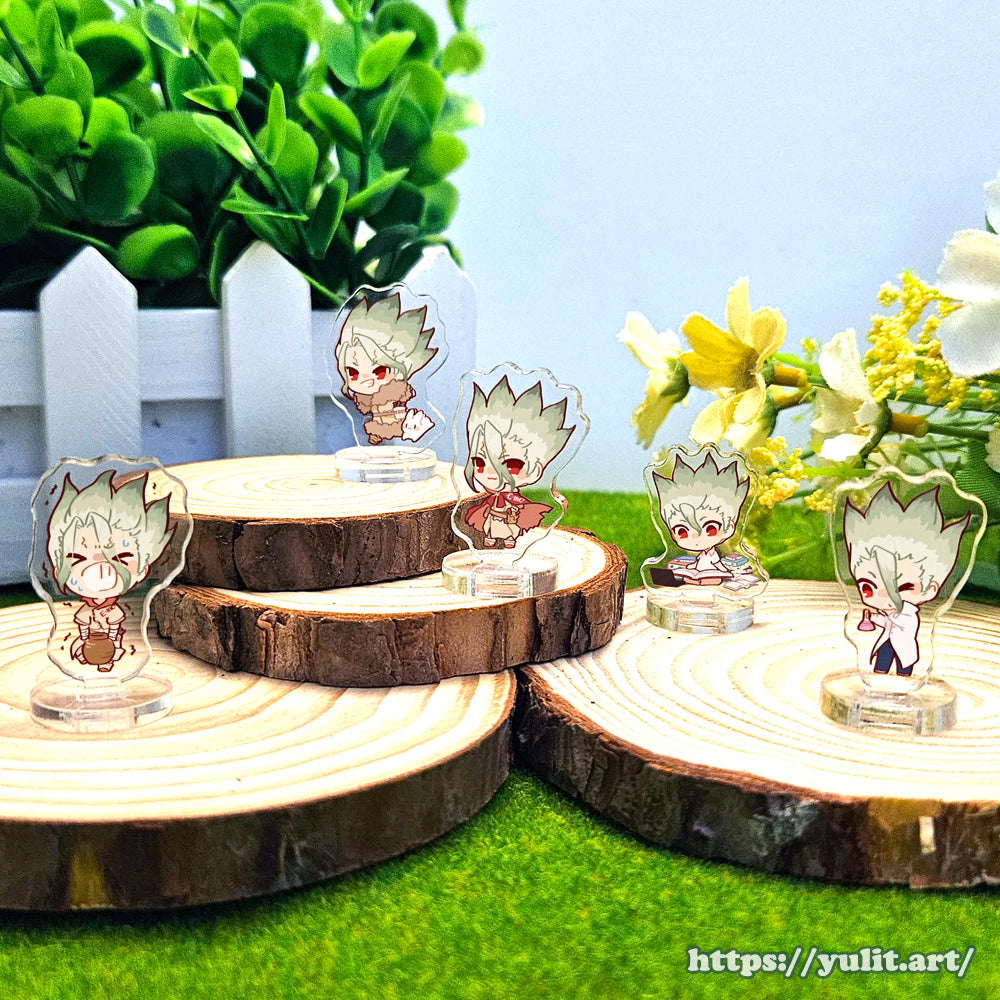 - New - DCST - Mini Senku Standee Set
