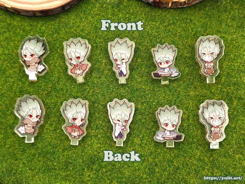 - New - DCST - Mini Senku Standee Set