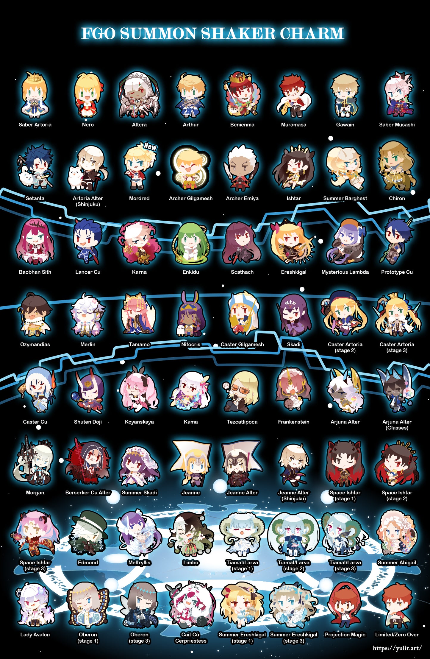+ Highlight + FGO Openable Summon Ticket Shaker ver. mini