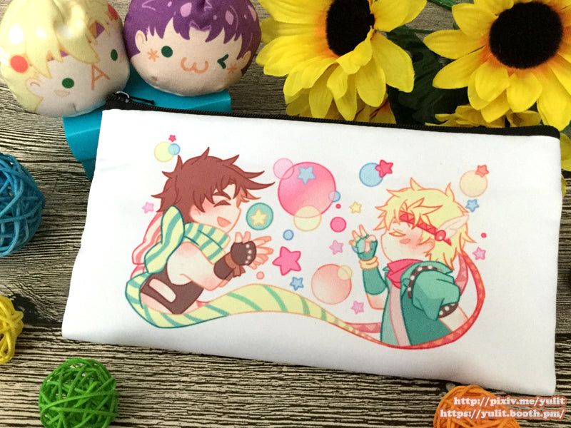 |Sold Out| JJBA - Fanart Satin Pouch