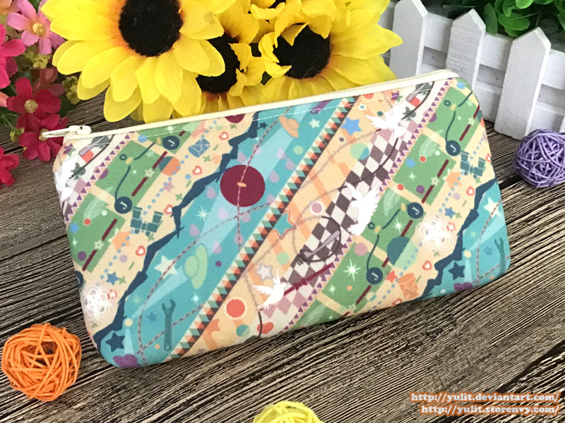 |Sold Out| JJBA - Handmade Fanart Canvas Pouch