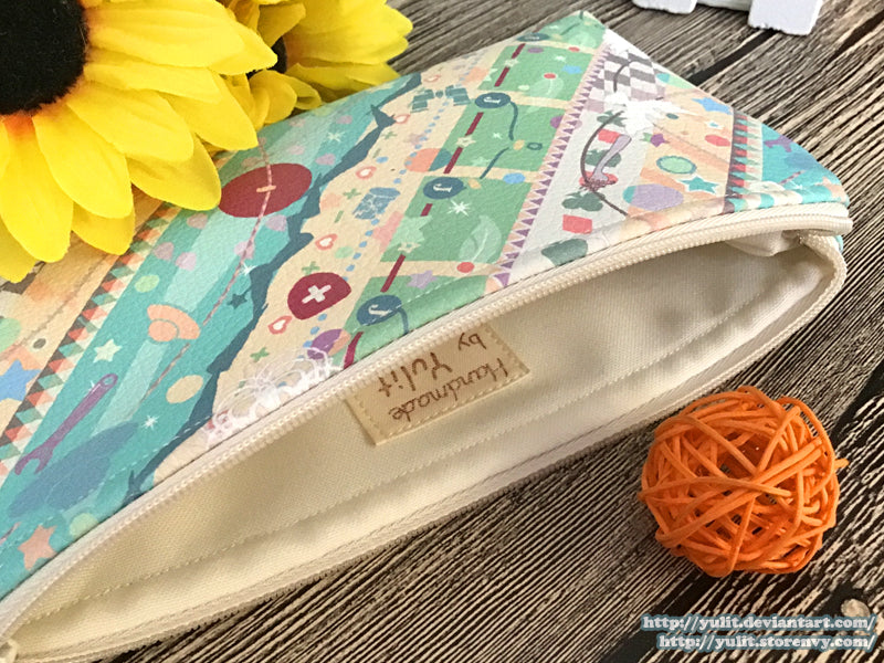 |Sold Out| JJBA - Handmade Fanart Canvas Pouch