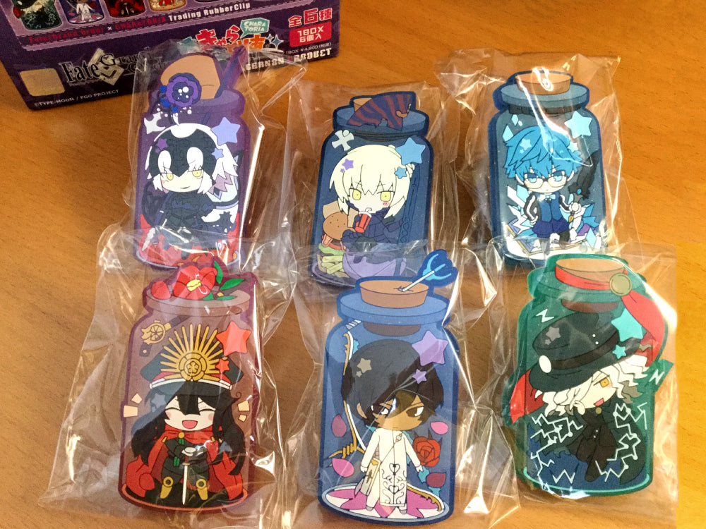 {Official Merch} FGO - CharaToria Rubber Clip