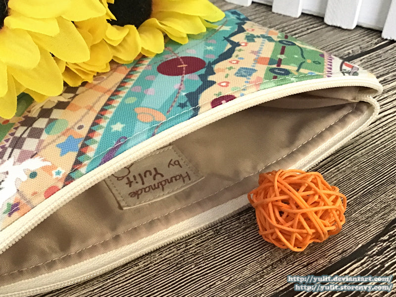 |Sold Out| JJBA - Handmade Fanart Canvas Pouch