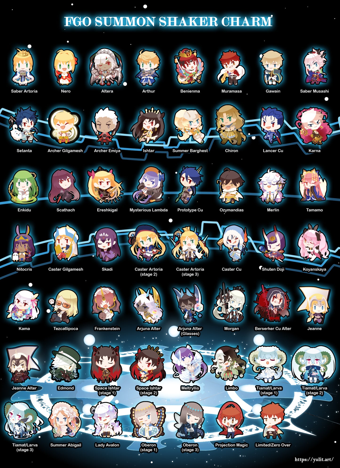 + Highlight + FGO Openable Summon Ticket Shaker ver. mini