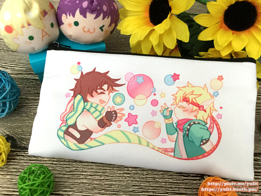 |Sold Out| JJBA - Fanart Satin Pouch