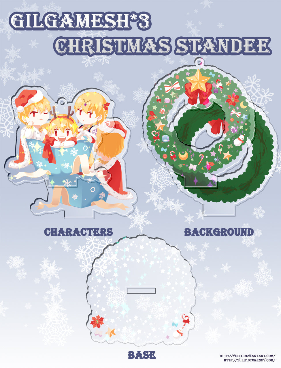 FGO - Gilgamesh Christmas Standee