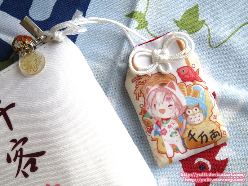 |Sold Out| Handmade Fanart Omamori Charm