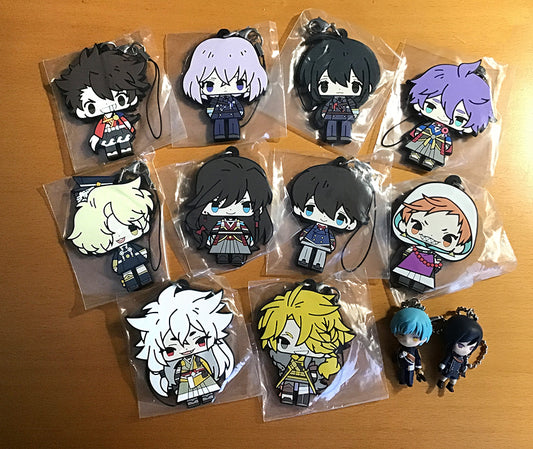 {Official Merch} Token Ranbu Rubber Phone Straps & Keychain