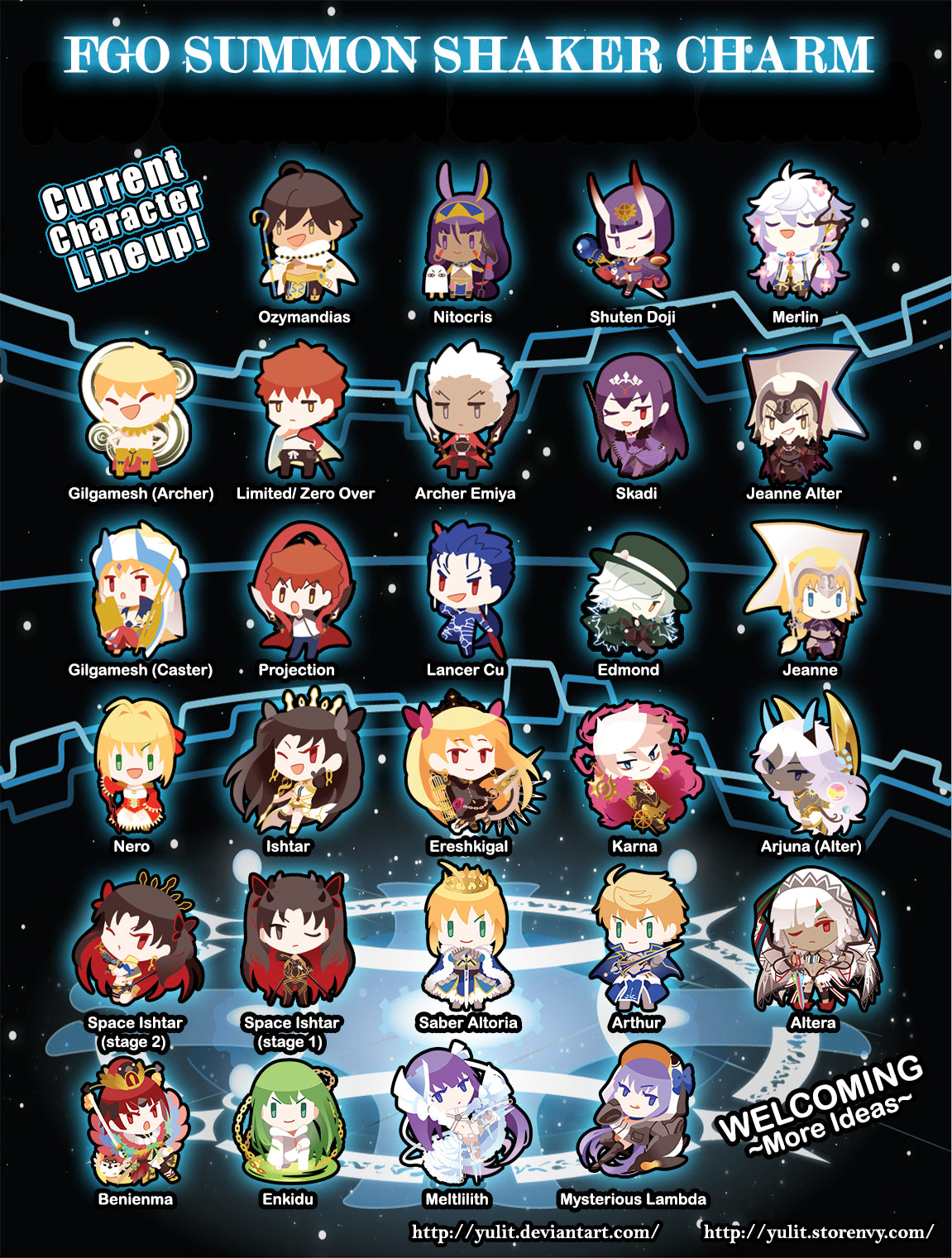 |Sold Out| FGO Openable Summon Shaker Toy Charm