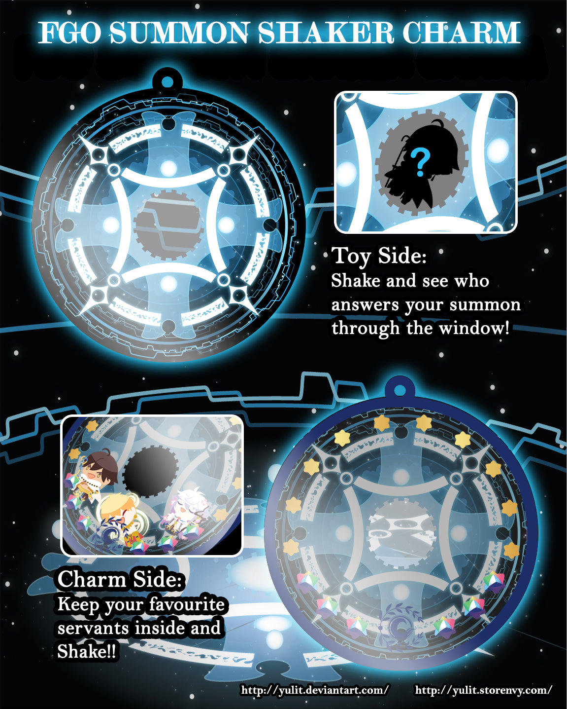 |Sold Out| FGO Openable Summon Shaker Toy Charm